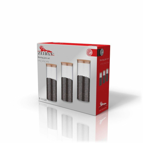 Набор банок для хранения ZEIDAN Z-11123 3 предмета