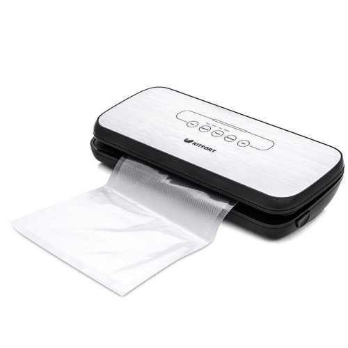 Вакуумный упаковщик Kitfort KT-1502-2 черный/серый