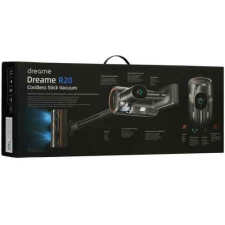 Вертикальный пылесос  Dreame R20  серый