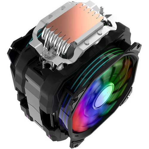 Вентилятор Alseye M120D PLUS/Universal, 200W, Heat pipe 6mm*6, 120mm FAN 700-1900rpm, 73.75CFM, 41.2dBA, 8 LED RTL