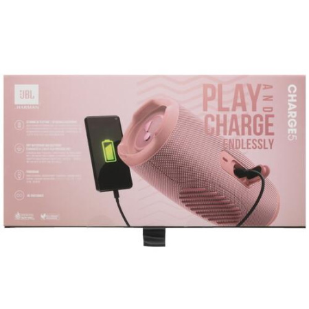 Портативная колонка JBL Charge 5, розовый