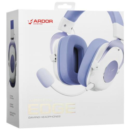 Беспроводные/проводные наушники ARDOR GAMING Edge Wireless фиолетовый