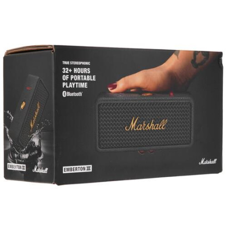 Портативная колонка Marshall EMBERTON III, черный