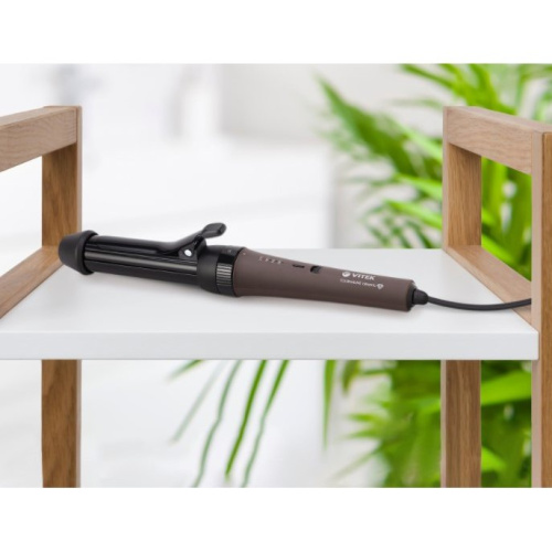 Щипцы Vitek VT-2521 (MC) черный/коричневый