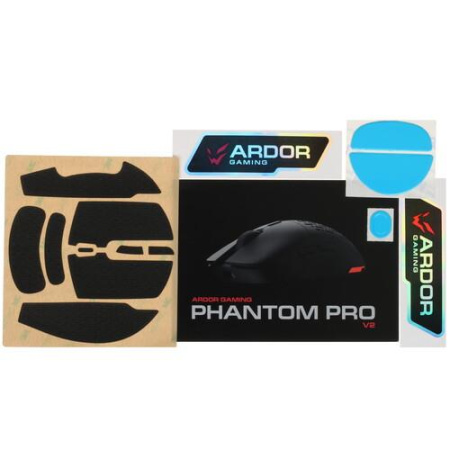 Мышь беспроводная/проводная ARDOR GAMING Phantom PRO V2 [ARDW-PH3395-BK] черный