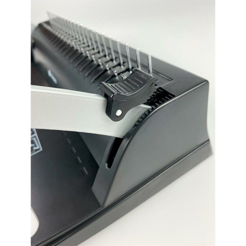 Переплетчик ГЕЛЕОС БП9п A4/перф.9л.сшив/макс.150л./пластик.пруж. (6-19мм)