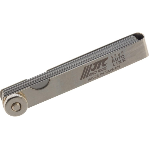 Набор щупов JTC 4289 прямых для установки зазора/0.04-0.63мм/0.0015"-0.025" 26шт