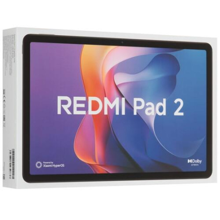 11" Планшет Xiaomi Redmi Pad 2 Wi-Fi 4/128 ГБ черный
