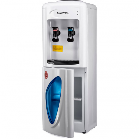 Кулер Aqua Work 0.7Lr Напольный Компрессорный Белый (23209)