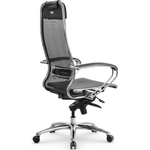 Кресло Метта T-1.04 Infinity Easy Clean (Z316037032) сетка с подголов. крестов. металл хром