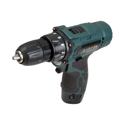 Дрель-шуруповерт Zitrek Green 12V Plus (085-1014) аккумуляторная с АКБ и з/у