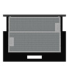 Вытяжка телескопическая Gorenje TH60E7XB серебристый/черный