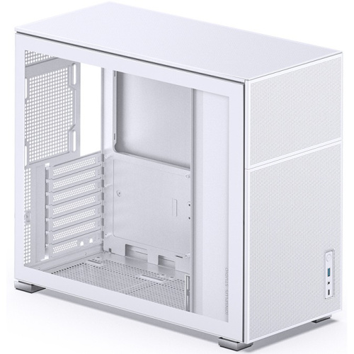 Корпус JONSBO D41 Mesh White без БП, боковая панель из закаленного стекла, mini-ITX, micro-ATX, ATX, белый