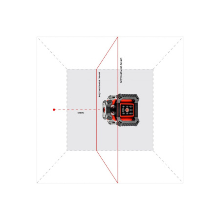 Нивелир лазерный ADA Rotary 500 HV Servo (А00578)