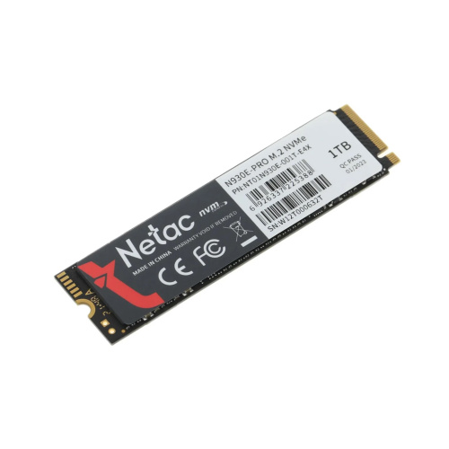 SSD Netac M.2 2280 N930E Pro NVMe PCIe 1Tb NT01N930E-001T-E4X