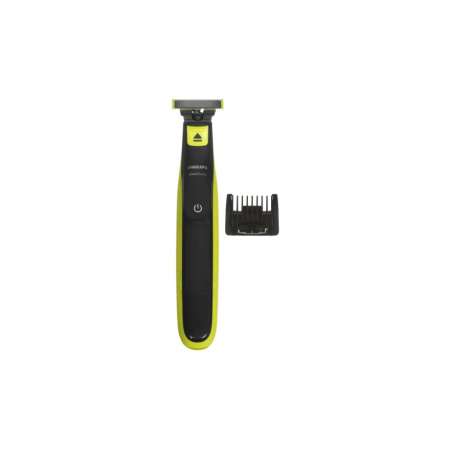 Электробритва Philips OneBlade QP2724/20 черный/зеленый