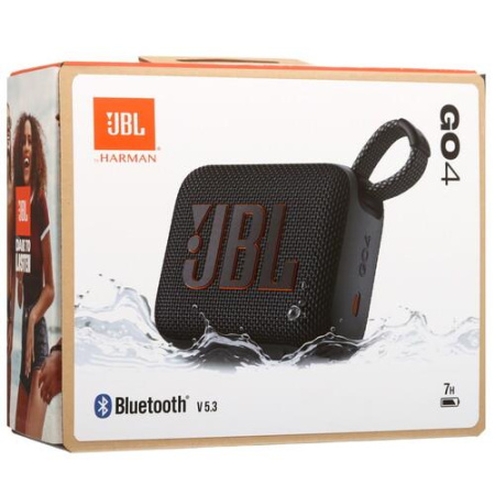 Портативная колонка JBL GO 4, черный