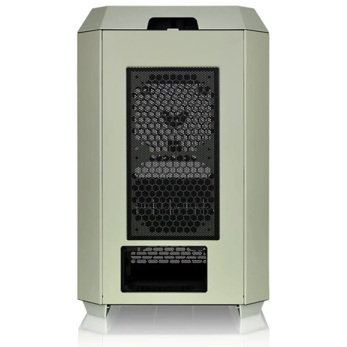 Корпус Thermaltake The Tower 300 Matcha Green (CA-1Y4-00SEWN-00) зеленый без БП miniITX 7x120mm 5x140mm 2xUSB3.0 audio bott PSU