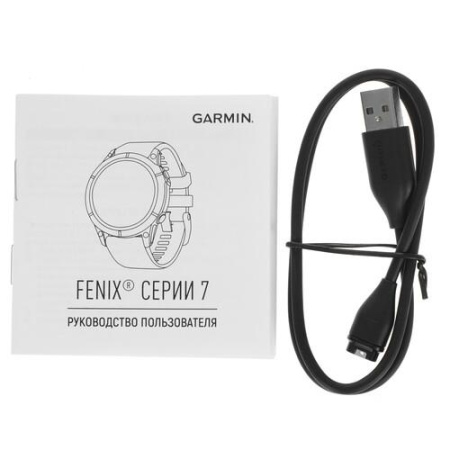 Спортивные часы Garmin Fenix 7s Sapphire Solar