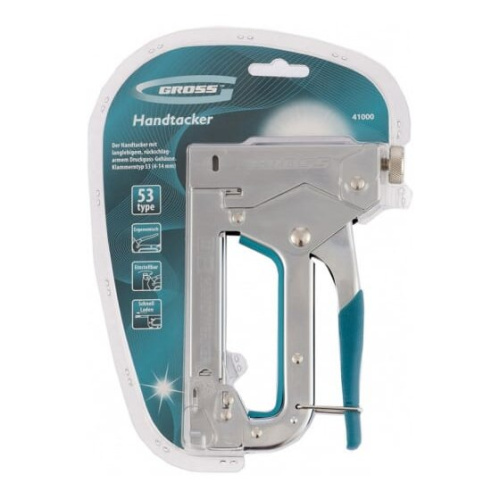 Степлер GROSS 41000 мебельный регулируемый