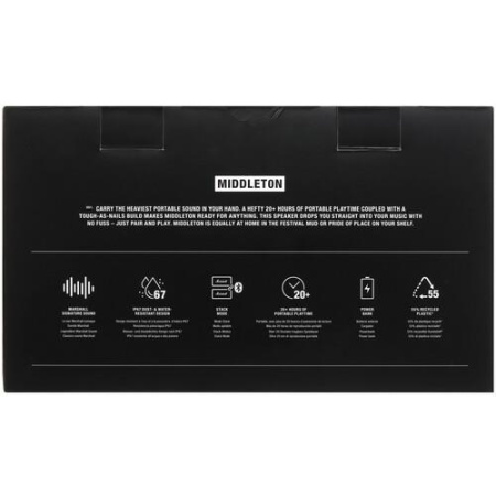 Портативная колонка Marshall Middleton, бежевый