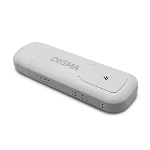 Модем 3G/4G Digma Dongle WiFi DW1960 (DW1960WH) USB Wi-Fi Firewall +Router внешний белый