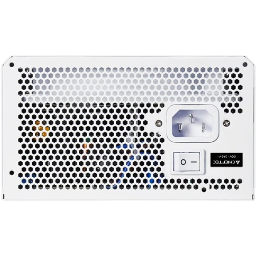 Блок питания Chieftec Vega M White PPG-750-CW (ATX 3.1, 750W, 80 Plus Gold, Active PFC, 135mm fan, Gen5 PCIe, Full Cable Management, белый) Retail