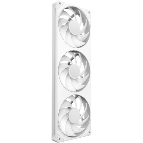 Кулер NZXT F360 RGB Core (RF-U36HF-W1) (120x120x25mm, 4-pin PWM, 75.12CFM, 30dBA, 2400RPM, White, Single-Frame Fan Unit)