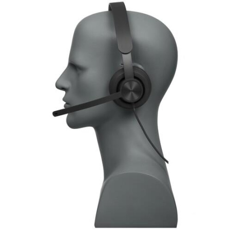 Проводные наушники Logitech Headset Zone Wired UC черный