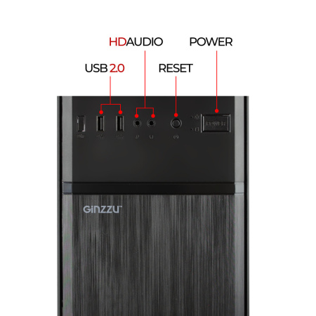 Корпус Ginzzu A420 ATX