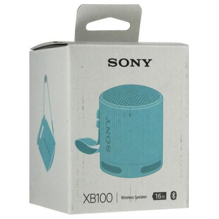 Портативная колонка Sony SRS-XB100, синий