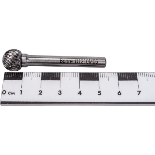 Борфреза твердосплавная сферическая Bohre 12-10,8-М-06-L56 (КБ001406), тип D