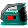 Нивелир лазерный Kraftool 34660-3 цв.луч. красный 2луч.