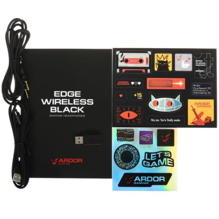 Беспроводные/проводные наушники ARDOR GAMING Edge Wireless черный