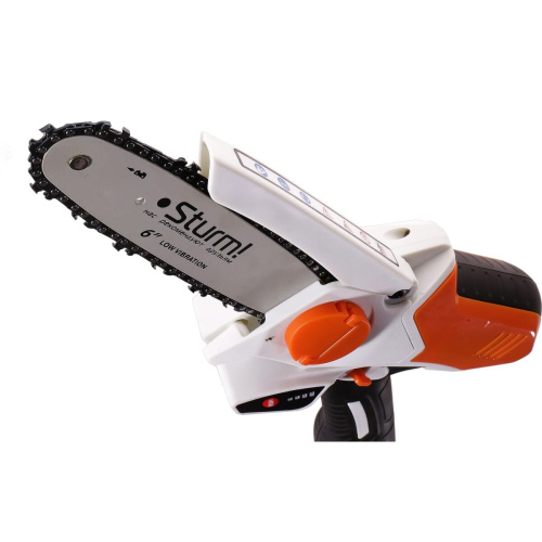 Электрическая цепная пила Sturm! CSC1804 дл.шины 6" 15.2cm 2АКБ и ЗУ