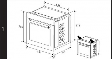 Электрический духовой шкаф Hotpoint FE9 814 H IX серебристый