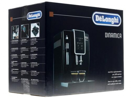Кофемашина автоматическая DeLonghi ECAM 350.15.B черный