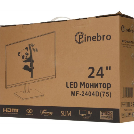 Монитор Pinebro MF-2404D черный
