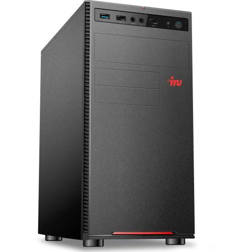 ПК iRU Planio 310H6SEV (2112567) Intel Core i3 12100, DDR4 8ГБ, 256ГБ(SSD), Intel UHD Graphics 730, FreeDOS, черный