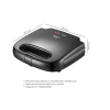 Сэндвичница ATLANTA ATH-1057 black