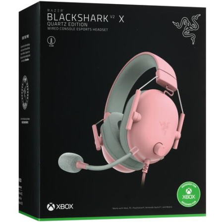 Проводные наушники Razer BlackShark V2 X for PlayStation розовый