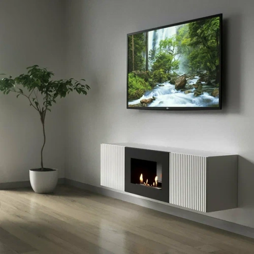 Биокамин Firelight BFP/P-1400V белая