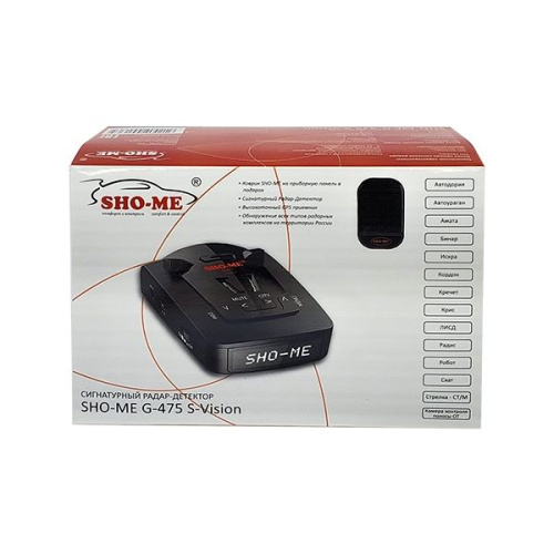 Радар-детектор SHO-ME G-475 S-VISION