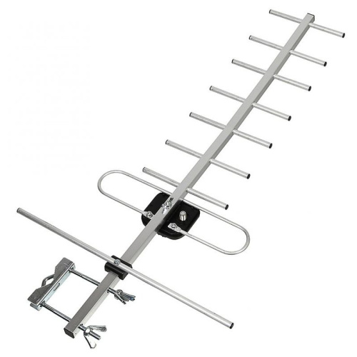 Антенна телевизионная Hyundai H-TAE140 12дБ пассивная серебристый