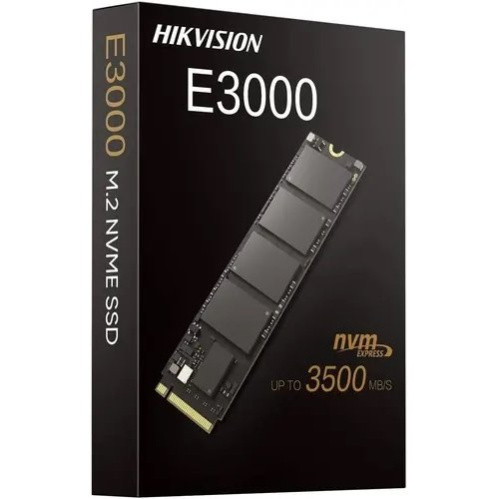 SSD HIKVision E3000 Series (HS-SSD-E3000/256G) 256GB (PCI-E 3.0 x4, up to 3230/1240MBs, 3D NAND, 112TBW, NVMe, 22x80mm)
