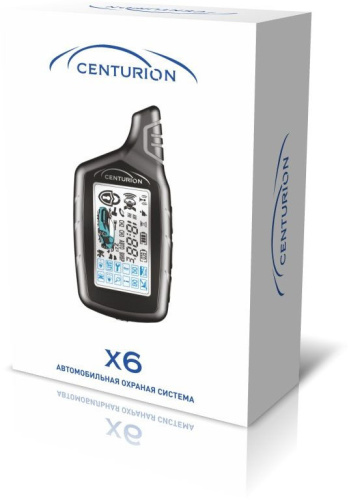 Автосигнализация Centurion X6 с обратной связью брелок с ЖК дисплеем