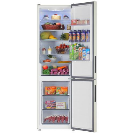 Холодильник с морозильником Haier CEF537ACG бежевый