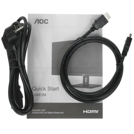 34" Монитор AOC U34E2M черный
