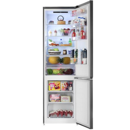 Холодильник с морозильником Beko B7RCNK406HDXBRCN серый