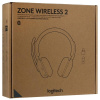 Беспроводные наушники Logitech Zone Wireless 2 UC черный